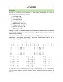 Actividad Matemáticas