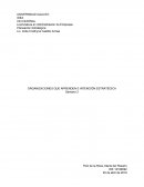 ORGANIZACIONES QUE APRENDEN E INTENCIÓN ESTRATÉGICA