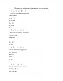 Problemas de Álgebra