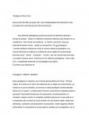 Relación entre paradigmas y escuelas psicológicas