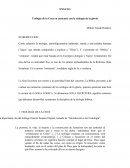 Teología de la Cruz en contraste con la teología de la gloria