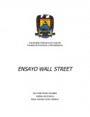 ENSAYO WALL STREET