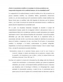 ¿Puede el conocimiento científico, la tecnología o la técnica permitirnos una comprensión integradora de la condición humana y de la racionalidad social?