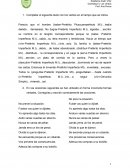 Trabajo áulico verbos gramatica