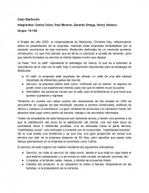 CASO STARBUCKS. Página 1