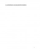 EL AUTOESTIMA DE LOS ADOLESCENTES EN MÉXICO