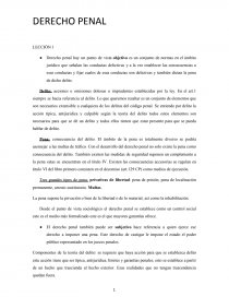 Lección 1 Penal. Página 1