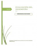 Desempeño del talento humano