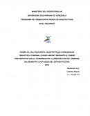 DISEÑO DE UNA PROPUESTA ARQUITECTÓNICA DENOMINADA “BIBLIOTECA COMUNAL CIUDAD JARDÍN"