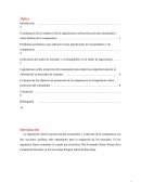 La relación entre normativa sobre protección de consumidores y normativa sobre defensa de la competencia