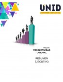 PRODUCTIVIDAD LABORAL