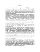 Diagnóstico La Escuela Primaria “Valentín Gómez Farías”