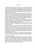 Diagnóstico La Escuela Primaria “Valentín Gómez Farías”