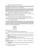 Diferencias conceptuales enfoque cardinal y ordinal