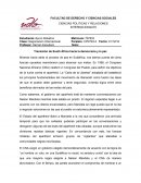 Transición de South África hacia la democracia y la paz