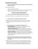 Cuestionario de Comunicacion