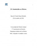 EL feminicidio en México