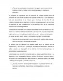 ¿Por qué se considera tan importante el transporte para la economía de Estados Unidos?