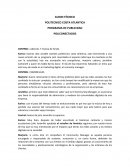 GUION TÉCNICO PROGRAMA DE PUBLICIDAD