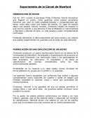 Experimento de la Cárcel de Stanford