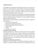 Tarea evaluativa. Presentación de recurso audiovisual