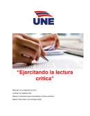 Ejercitando la lectura critica. Fundamentos para el aprendizaje y el éxito profesional