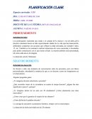 PLANIFICACIÓN CLASE Espacio curricular: UDI