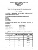 Taller sobre fracciones