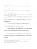 Preparación de cargas