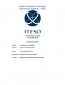 Avance de proyecto. Probabilidad y Estadística