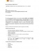INFORME FINAL DEL RESPONSABLE DEL C.S. EL AROMO