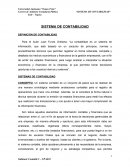 SISTEMA DE CONTABILIDAD DEFINICIÓN DE CONTABILIDAD