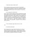 ¿Qué es para usted un dilema moral?