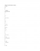 Tabla de Transformadas de Laplace