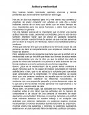 Discurso-Actitud y mediocridad