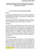 LOS FACTORES DE LA CRISIS DEL ESTADO MODERNO