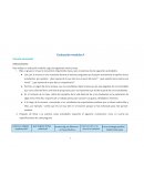 Evaluación modular A Vínculo emocional