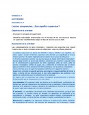 Actividad no. 1. Lectura comprensiva: ¿Qué significa supervisar?