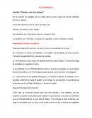 Acertijo “Pamela y sus tres amigos"