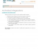 Actividad integradora La enfermería como práctica social