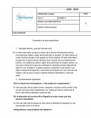 Comentario de texto periodístico