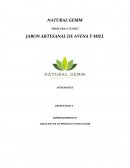 JABONES ARTEANALES. NATURAL GEMM ''FRESCURA A TU PIEL''