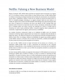 Caso Netflix: Valuing a New Business Model