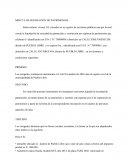 MINUTA DE SEPARACIÓN DE PATRIMONIOS