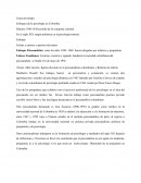 Línea de tiempo Enfoques de la psicología en Colombia