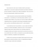 Disciplinas de Investigación. Introducción al Estudio Histórico de México