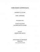 Liderazgo. “El líder es aquel que hace mejor al otro”