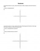 Problemas de vectores
