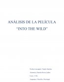 ANÁLISIS DE LA PELÍCULA “INTO THE WILD”