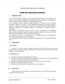 BASES DEL CONCURSO DE DANZAS